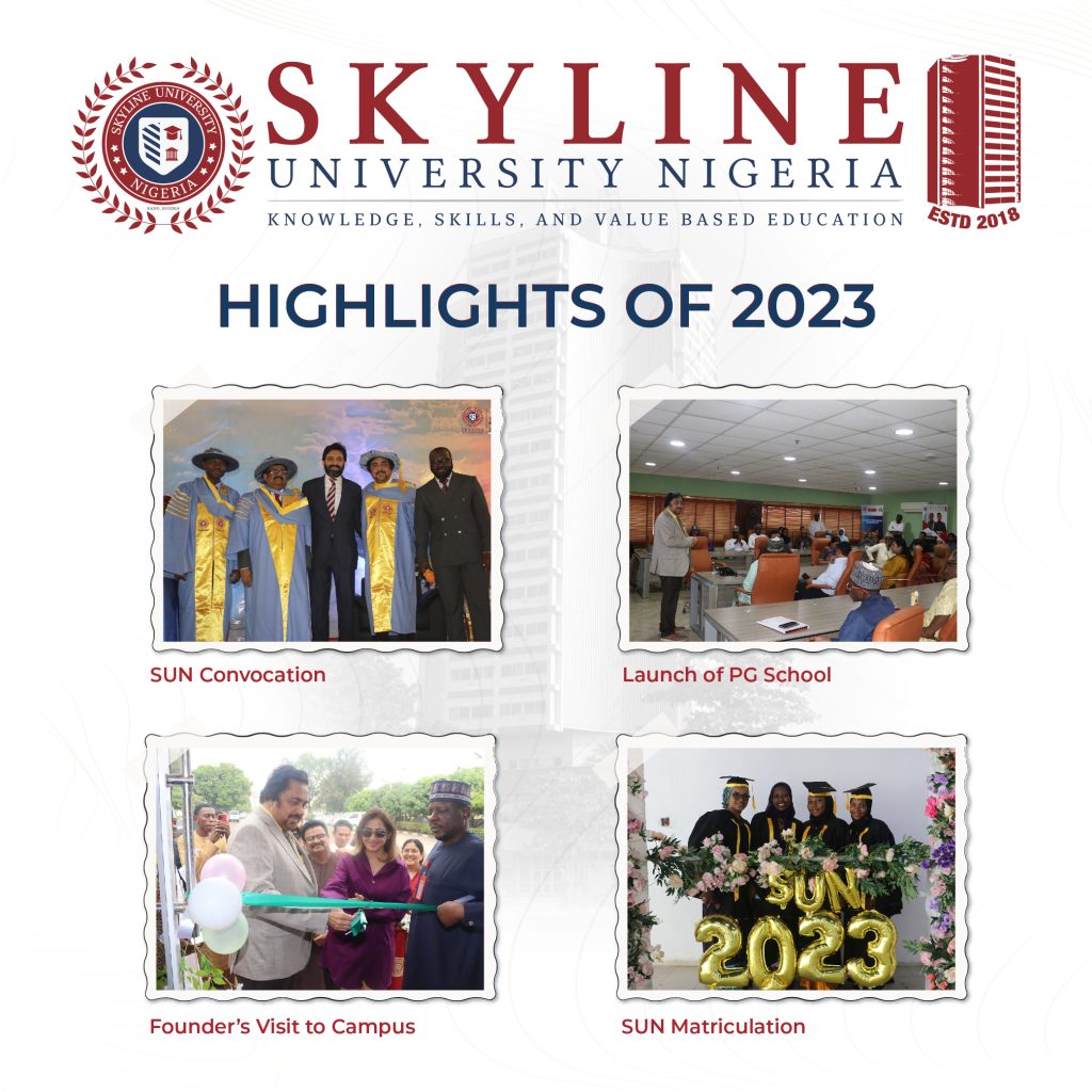 Highlights of 2023 at Skyline University Nigeria