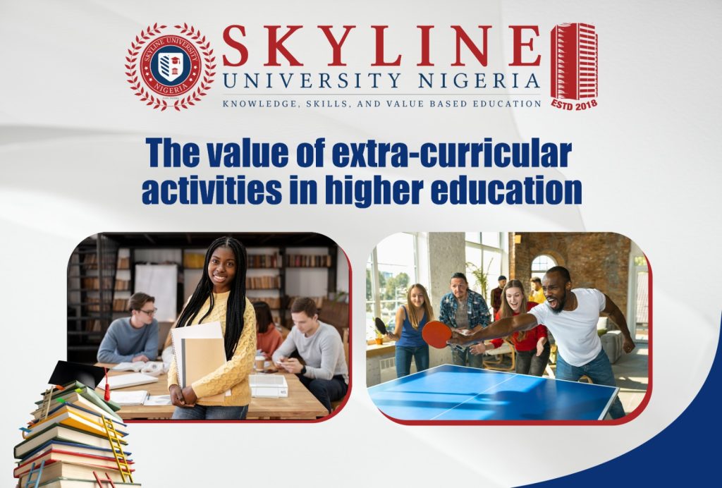 The value of extra-curricular activities in higher education