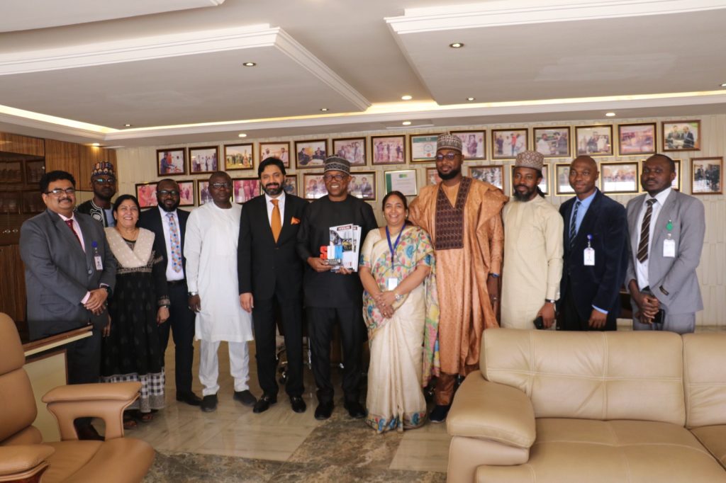 Mr. Peter Obi visits SUN Campus