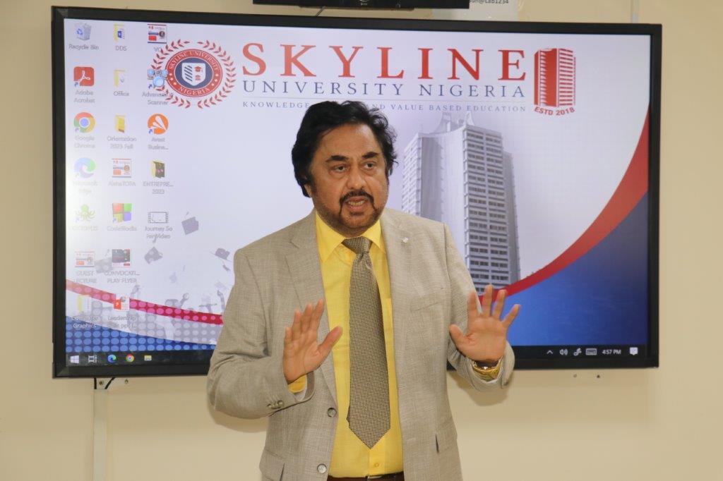 Founder Chairman meets with SUN faculty